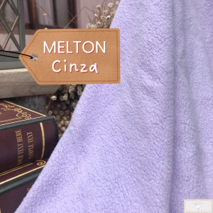 MELTON / UNIFLOCK - CINZA (50 X 80 CM)