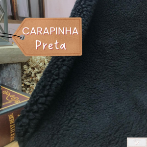 CARAPINHA - PRETA (50 X 80 CM)