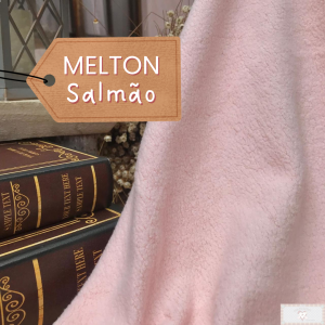 MELTON / UNIFLOCK - SALMÃO (50 X 80 CM)
