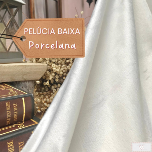 PELÚCIA BAIXA - PORCELANA (50 X 75 CM)