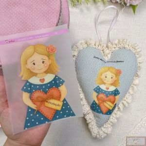 Estampe e Crie "Coleção Aquarela" - Mãe (Proteção)