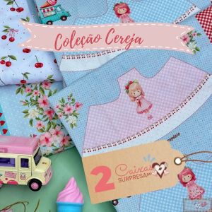 ASSINATURA Coleção CEREJA - "Caixa Surpresa do ♥ " (2 Caixas!)
