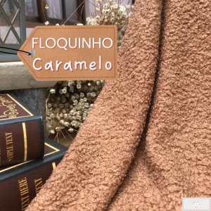 FLOQUINHO - CARAMELO (50 X 80 CM)