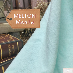 MELTON / UNIFLOCK -  MENTA (50 X 80 CM)