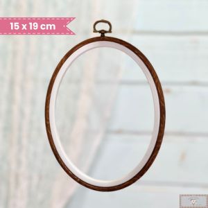 Bastidor Moldura OVAL - 15X19CM