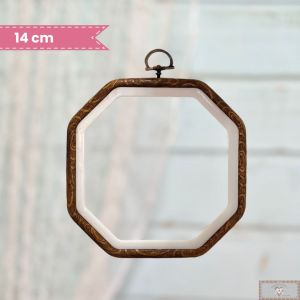 Bastidor Moldura OCTAGONAL - 14CM