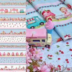 Painel Digital CEREJA - C99179 - BARRADOS (50 X 150 CM) 1UN