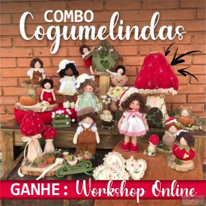 Combo Digital Cogumelindas + GANHE Work Online 