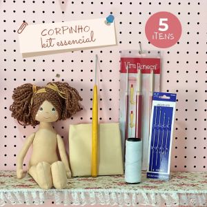 Kit ESSENCIAL Corpinho de Boneca (5 ITENS!)
