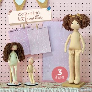 Kit 3 Gabaritos de Corpinho FAVORITOS!