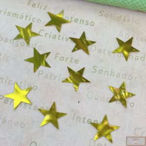 Mimo Estrelinhas OURO (10UN)