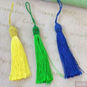 Kit Tassel VAI BRASIL - 14,5cm (3UN)