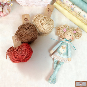 Combo de Lã Ondulada - 3 CORES!