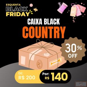 Caixa BLACK Country - 30% OFF!