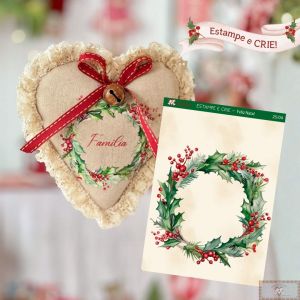 Estampe E Crie P - Natal - Guirlanda 25 / 04