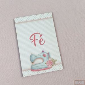 Mini Quadro Especial MDF - "Costure Sonhos - FÉ"