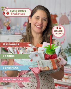 SUPER KIT "Coleção Frutinhas" COMPLETA - 27 itens!