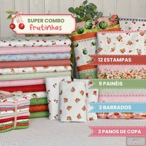 SUPER KIT "Coleção Frutinhas" COMPLETA - 16 itens!