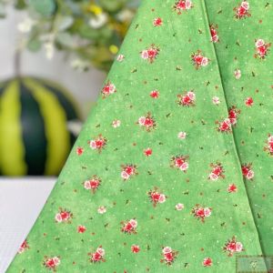 Tecido Tricoline Digital MELANCIA C96792  - FLORAL - 50CM