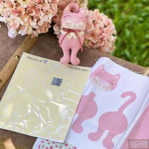 Gabarito PET Dolls - Gatinho