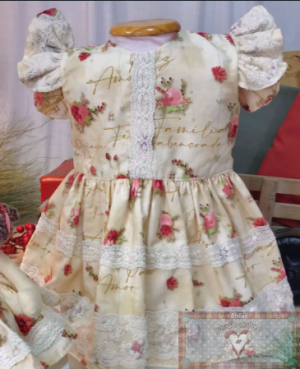 Apostila Digital - Vestido de Natal Infantil