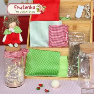 Frutinha no Pote - KIT DE MATERIAL (Sem Projeto!)