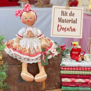 Ginger Doçura - KIT DE MATERIAL (Sem Projeto!)