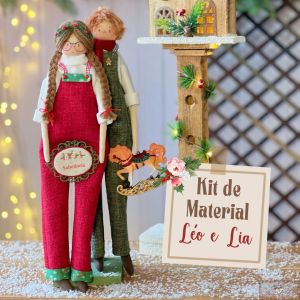 Léo e Lia - KIT DE MATERIAL (Sem Projeto!)