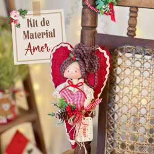 Mensagem de AMOR - KIT DE MATERIAL (Sem Projeto!)