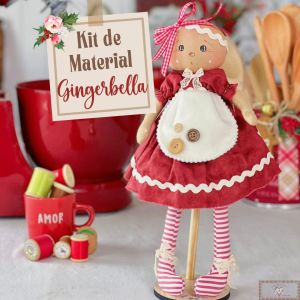 Gingerbella - Kit de Material (SEM PROJETO) 