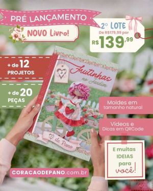 2º Lote - PRÉ VENDA - LIVRO "Frutinhas no Jardim"