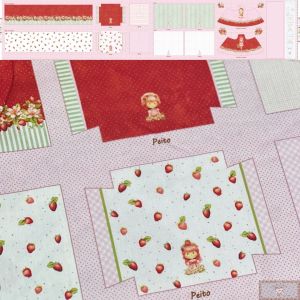 Painel para Roupinhas de Boneca Digital MORANGO - Boneca Comigo C96996