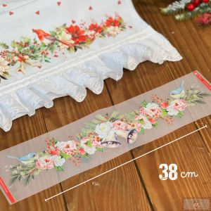 Estampe E Crie Pano de Copa - Natal - Arranjo SINO