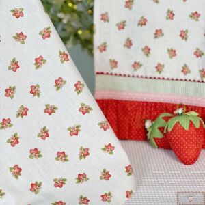 Tecido Pano de Copa PREMIUM 0,50 MT - Morango