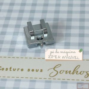 Pé de Máquina - ZÍPER INVISÍVEL
