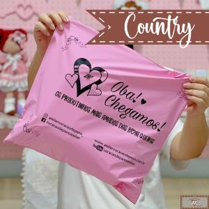 COUNTRY - R$50 - Saco SURPRESA! + Brinde Projeto IMPRESSO!