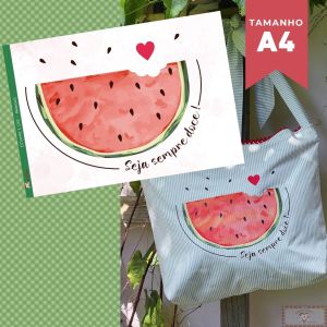 Estampe e crie GG - MELANCIA