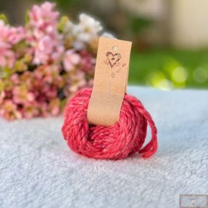 Lã IMPORTADA - Fio Doce (20MT) - Vermelho Melancia 