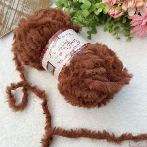 Lã Pelúcia (100g) CHOCOLATE