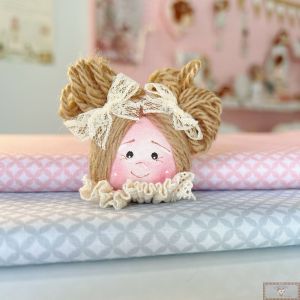 Cabeça Pronta Artesanal - Coque Duplo (1UN) MEL