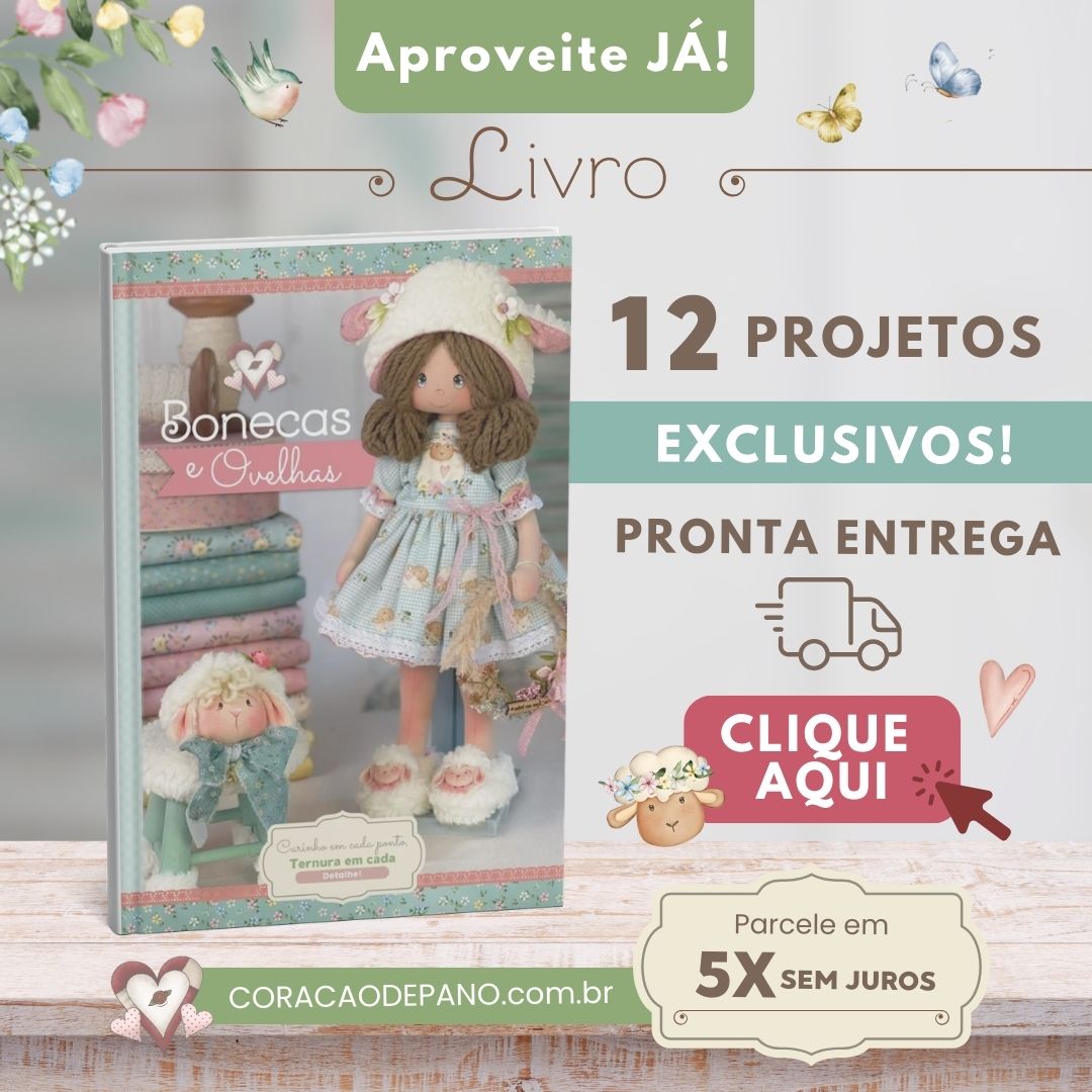 Páscoa - Bonecas Ovelhas